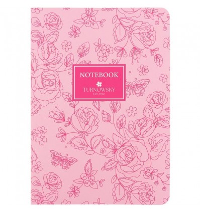 Книга записна Axent Morning Dew 3 8700-25-A-TR, A5, 80 аркушів, клітинка