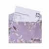 Папка-конверт на кнопці ARABESKI, А5, матовий напівпрозорий пластик, сливовий