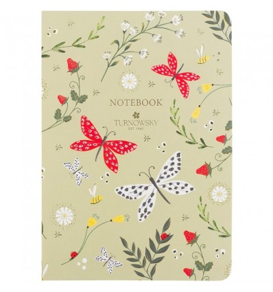 Книга записная Axent Secret Garden 2 8700-18-A, A5, 80 листов, ячейка