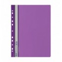 Папка-скоросшиватель с перфорацией, А4, фиолетовый