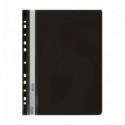 Папка-швидкозшивач з перфорацією, А4, чорний