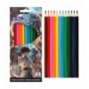 Карандаши цветные ANIME, трехгранный корпус, 12 цветов