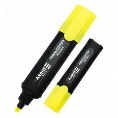 Маркер Axent Delta Highlighter Standard D2505-08, 1-5 мм, клиновидный желтый