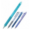 Ручка гелева автоматична "пиши-стирай" Axent Correct Click AG1128-02-A, 0.5 мм, синя
