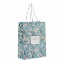 Пакет бумажный подарочный Axent Gentle Blossom 8501-22-A, 18х24х8 см
