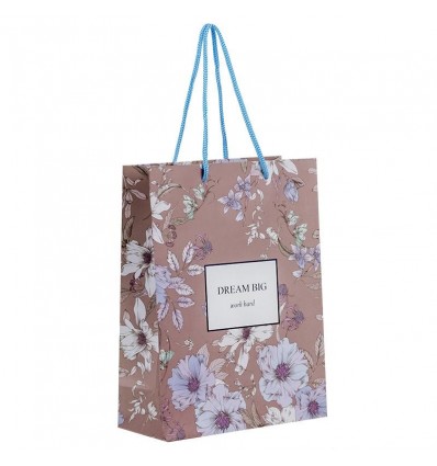 Пакет паперовий подарунковий Axent, Blue Elegance 8501-31-A, 18х24 см