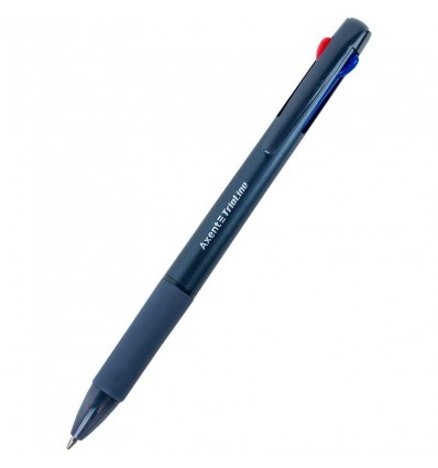 Ручка шариковая автоматическая Axent TrioLine AB1105-A, 0.7мм, 3-в-1