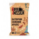 Батончик соленый арахис 40г Food Mission