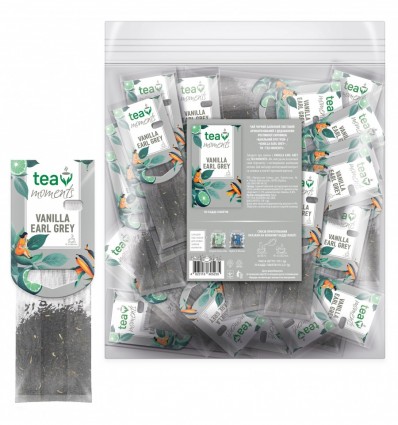 Чай черный 110г (2.2г*50), кадди - пакет, Vanilla Earl Grey Tea Moments