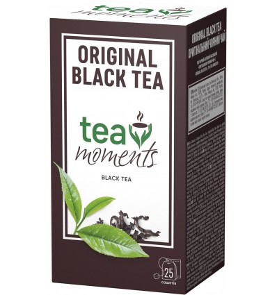 Чай черный (1.7г*25), сашет, "Original Black Tea", Tea Moments