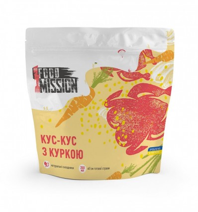 Кус-кус с курицей 100 г Food Mission