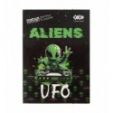 Папка для праці та зошитів UFO, картонна, на гумці А4 (225x316мм), KIDS Line