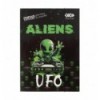 Папка для праці та зошитів UFO, картонна, на гумці А4 (225x316мм), KIDS Line