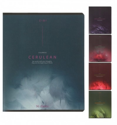 Зошит учнівський загальний INSPIRATION, 96 арк., клітинка, KIDS LINE