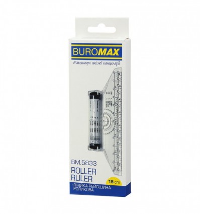 Линейка-рейсшина роликовая BM.5833, 15 см