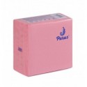 Салфетки столовые бумажные 33х33 см, 100 шт., в п/п упаковке, розовые Parus