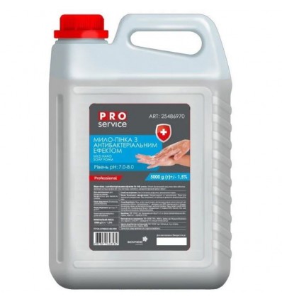 Мыло-пенка 5л с антибактериальным эффектом (4шт/ящ) PRO SERVICE