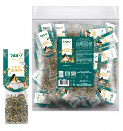 Чай трав'яний 110г (2.2г*50), кадді - пакет, «Alpine Medow» Tea Moments