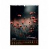 Календарь настенный 2026 г., А3, 1 пружина, Wild flowers, BM.210605