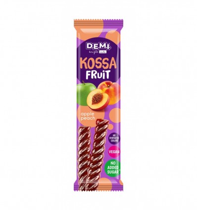 Пастила фруктовая 15г Персик Kossa Fruit D.E.M.I.