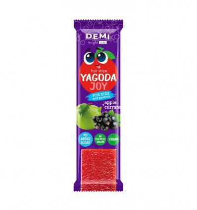 Пастила фруктовая 15г Смородина Yagoda Joy D.E.M.I.