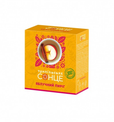 Чай травяной 26г (1.3г*20) «Яблочный пирог» ТРИПОЛЬСКОЕ СОЛНЦЕ
