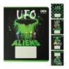Тетрадь ученическая школьная UFO, 24л., линия, KIDS LINE