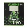 Тетрадь ученическая школьная UFO, 24л., линия, KIDS LINE