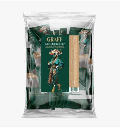Чай травяной 125г (2,5г*50), кадди-пакет, Alpine Meadow, GRAFF