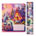 Зошит учнівський шкільний UNICORN, 12 арк., лінія, KIDS LINE