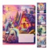 Тетрадь ученическая школьная UNICORN, 12 л., линия, KIDS LINE