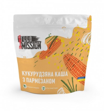 Каша кукурузно с пармезаном 100г Food Mission