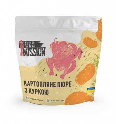 Пюре картопляне з куркою 75г Food Mission