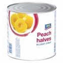 Персик Aro половинки в легком сиропе 2.65л.
