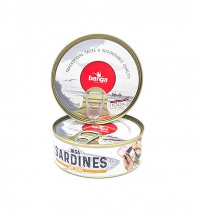 Оселедець Banga атлантичний в олії 240г