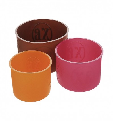 Набор форм для кулича силиконовых 3 шт.