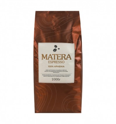 Кава ТзОВ ТД Галка Espresso Matera натуральна смажена в зернах 1кг