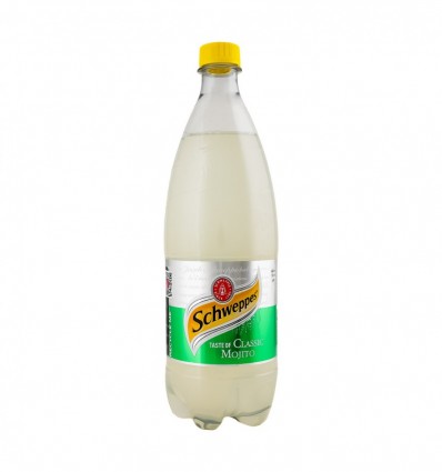 Напій безалкогольний Schweppes Класичний мохіто сильногазований соковмісний на ароматизаторах 1л