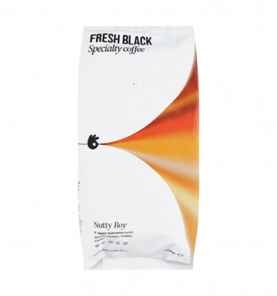 Кофе Fresh Black Nutty boy жареный в зернах высшее сорт 1кг