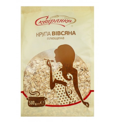 Крупа овсяная Сквирянка плющенная 500г