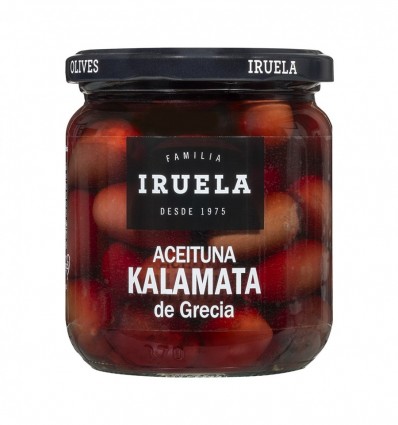 Маслини Iruela Kalamata з кісточками 370г