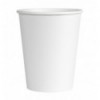 Стакан Альфа-пак картонний одноразовий білий 20шт/пак 0.27л