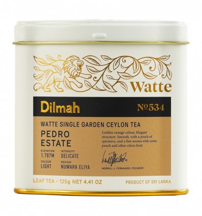 Чай Dilmah Watte Pedro estate №534 чорний цейлонський байховий листовий 125г