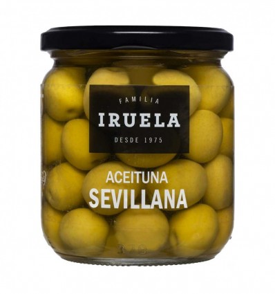 Оливки Iruela Manzanilla з кісточками 370г