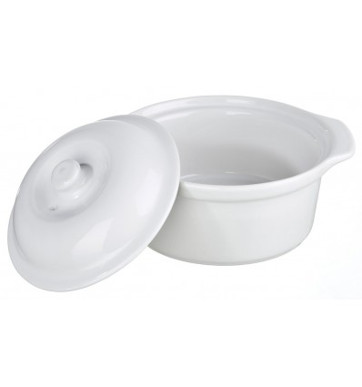 Блюдо Metro Professional для духовки кругле з кришкою 19х16см 0.75л