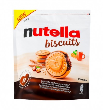 Печиво Nutella Biscuits з нач із горіхов пасти та какао 193г