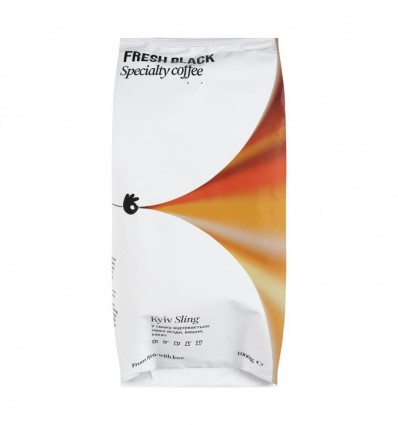 Кофе Fresh Black Kyiv sling жареный в зернах высшее сорт 1кг