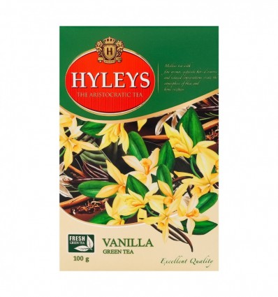 Чай Hyleys Ваніль зелений крупнолистовий 100г