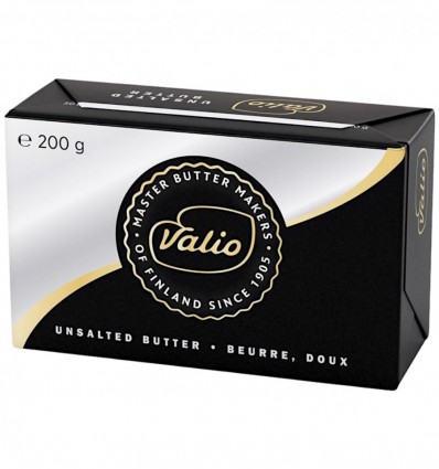 Масло Valio Традиційне вершкове 82% 200г