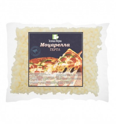 Сир Зелена ферма Моцарелла терта 40% 1кг